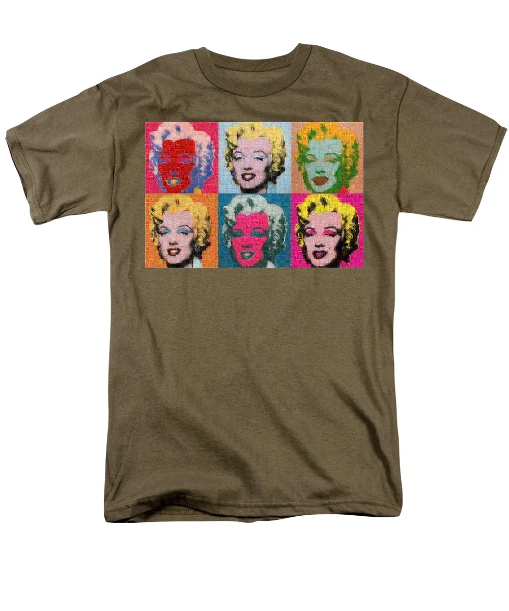 Tribute to Andy Warhol - 2 - Men's T-Shirt  (Regular Fit)