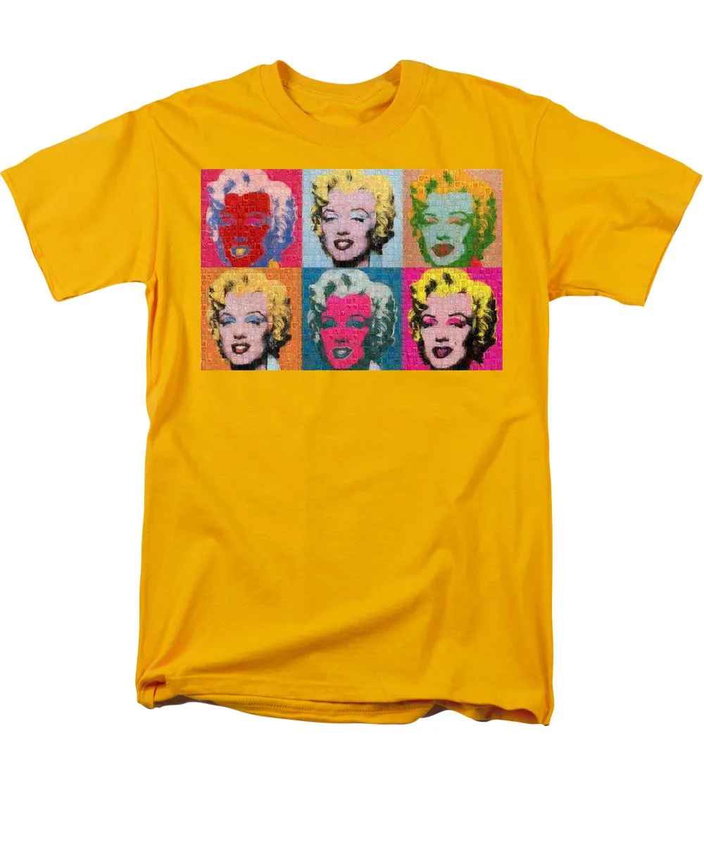 Tribute to Andy Warhol - 2 - Men's T-Shirt  (Regular Fit)