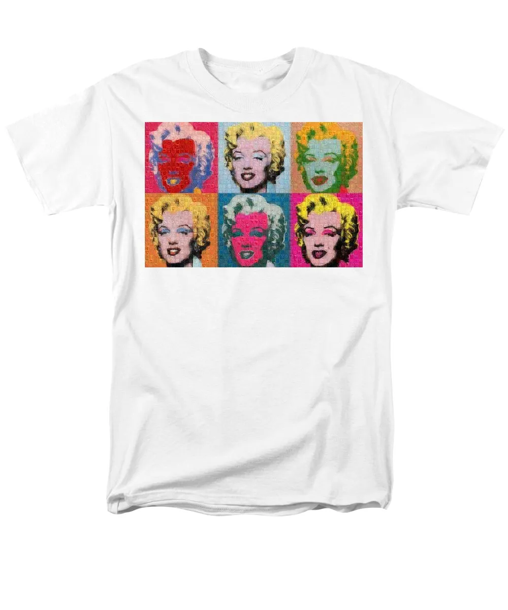 Tribute to Andy Warhol - 2 - Men's T-Shirt  (Regular Fit)