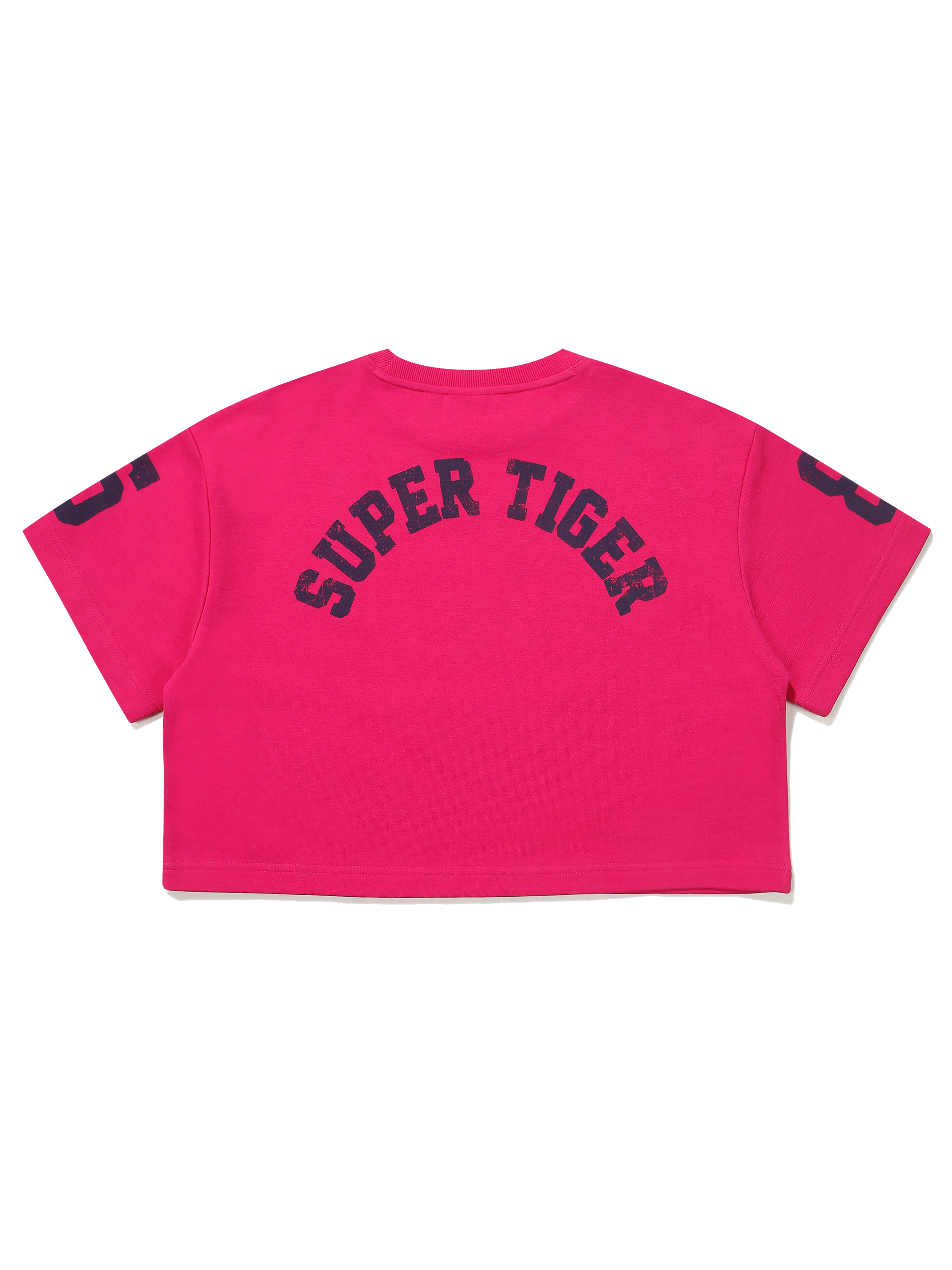 W Super Tiger Half T-Shirts - Pink