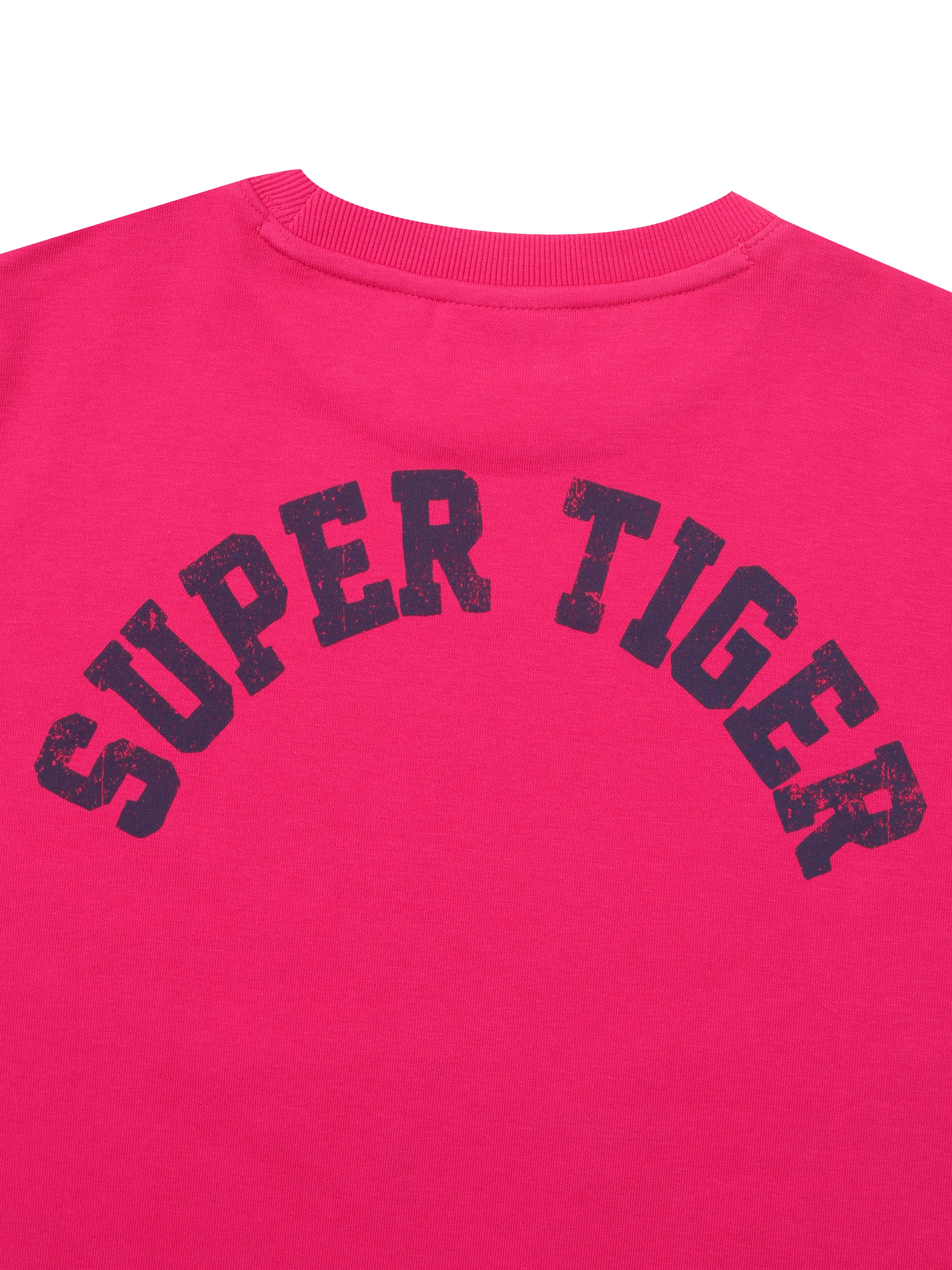 W Super Tiger Half T-Shirts - Pink