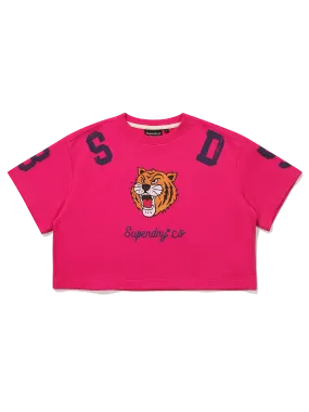 W Super Tiger Half T-Shirts - Pink