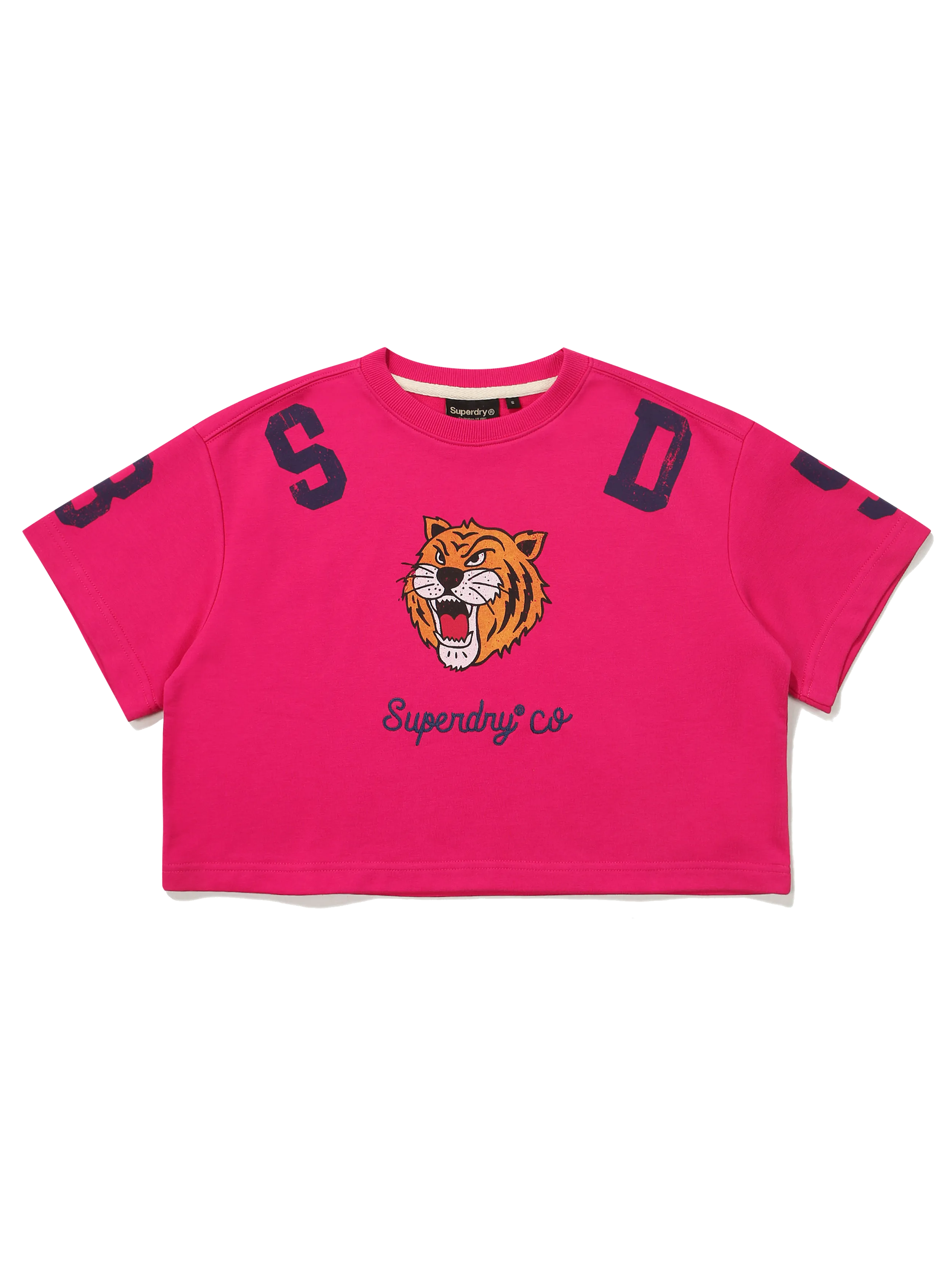 W Super Tiger Half T-Shirts - Pink