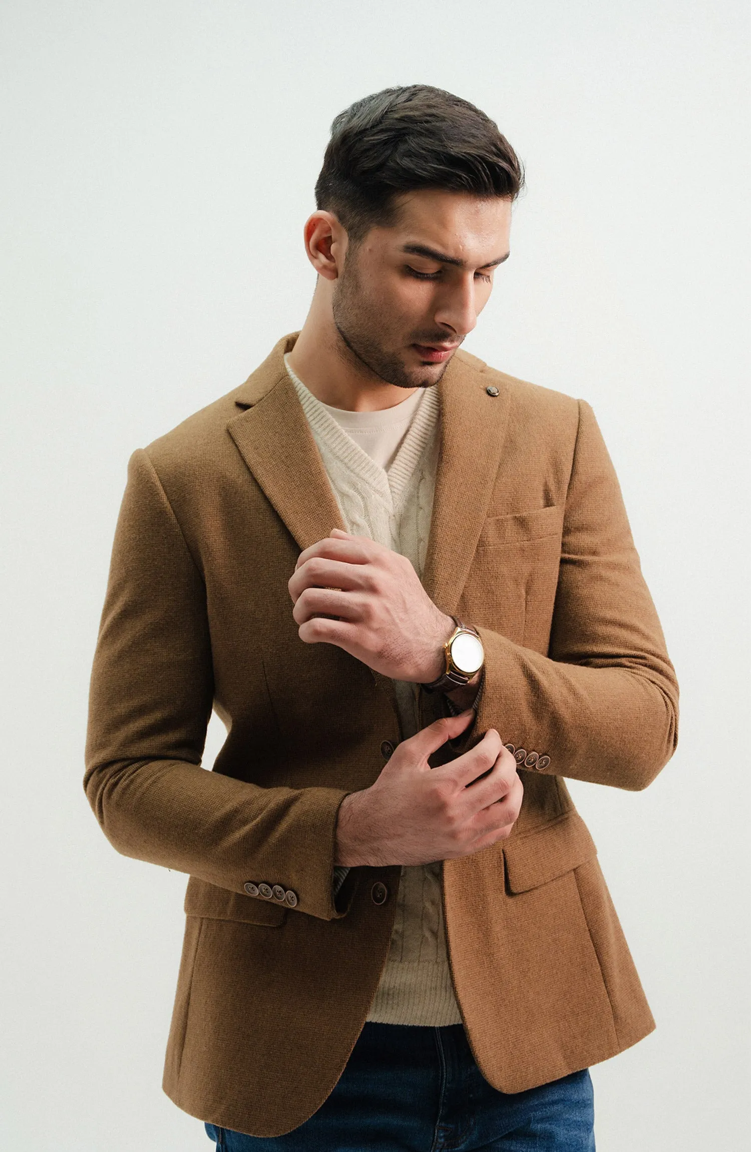 Wool Blend Blazer